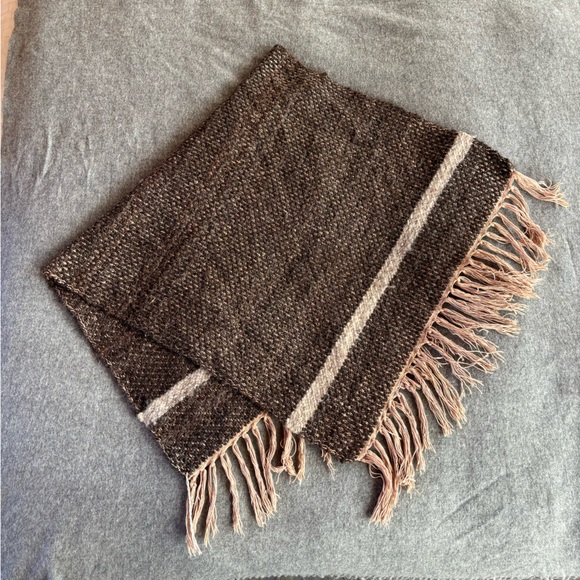 Vintage Handwoven Wool Rug